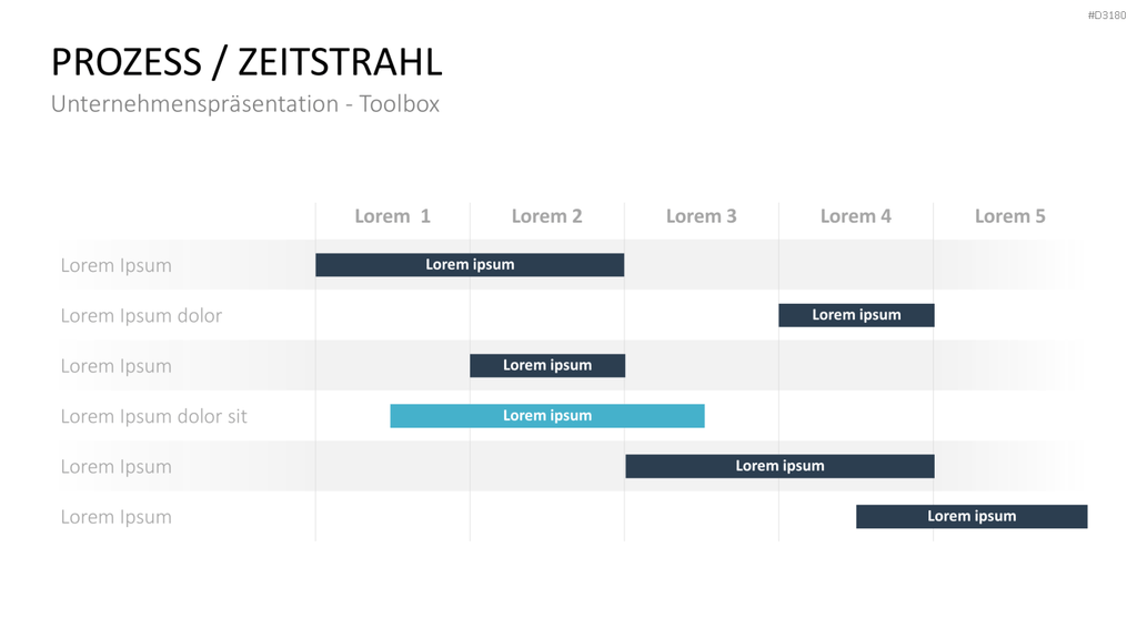 Unternehmenspräsentation-Toolbox PowerPoint-Vorlage