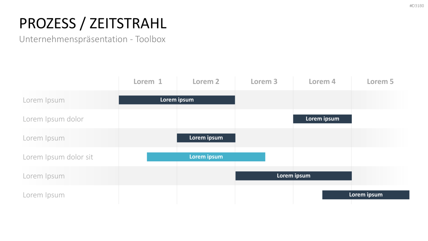 Unternehmenspräsentation-Toolbox PowerPoint-Vorlage