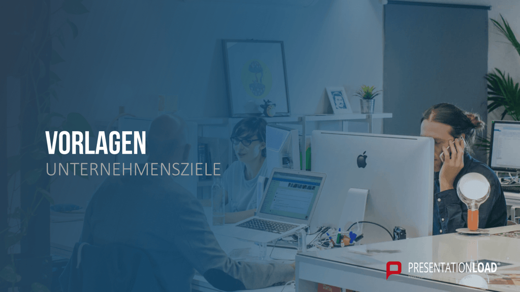 Unternehmensziele PowerPoint-Vorlage