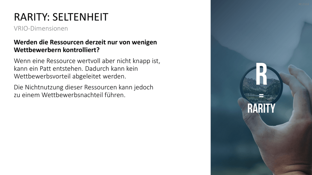 VRIO Analyse PowerPoint-Vorlage