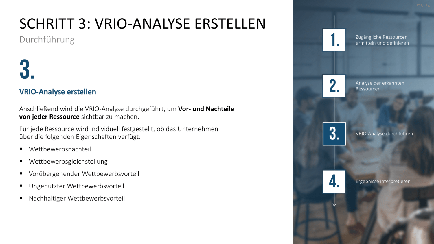 VRIO Analyse PowerPoint-Vorlage