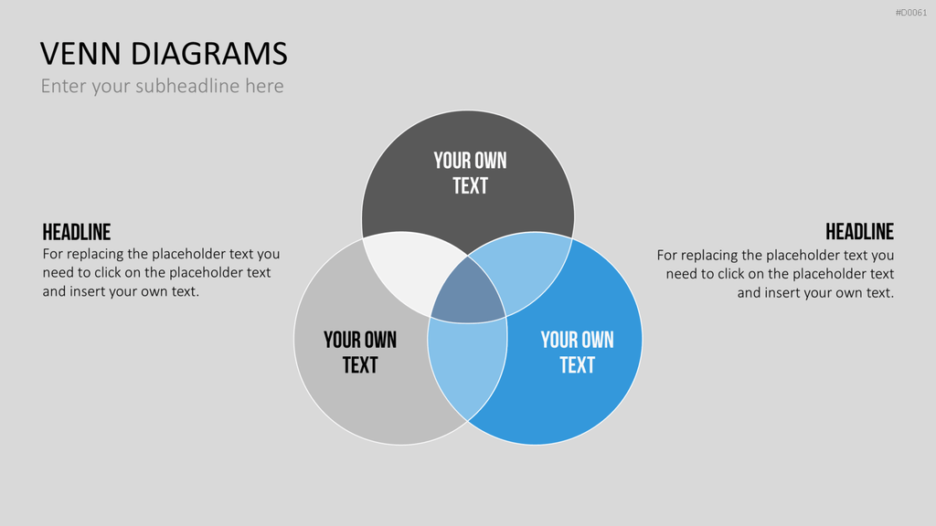 Venn-Diagramme PowerPoint-Vorlage