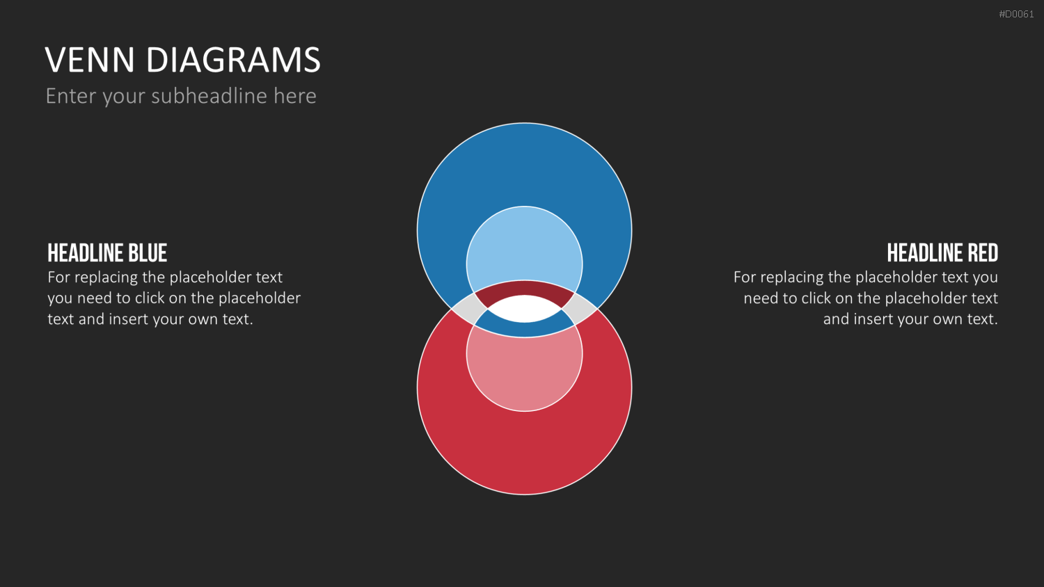 Venn-Diagramme PowerPoint-Vorlage