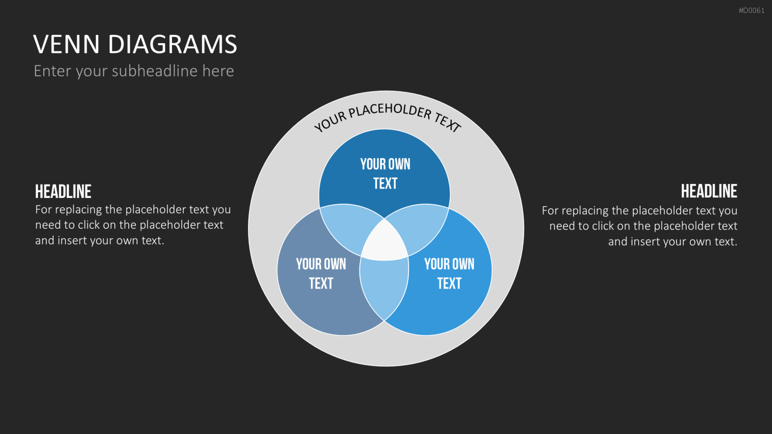 Venn-Diagramme PowerPoint-Vorlage