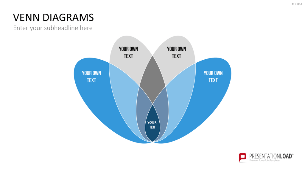 Venn-Diagramme PowerPoint-Vorlage