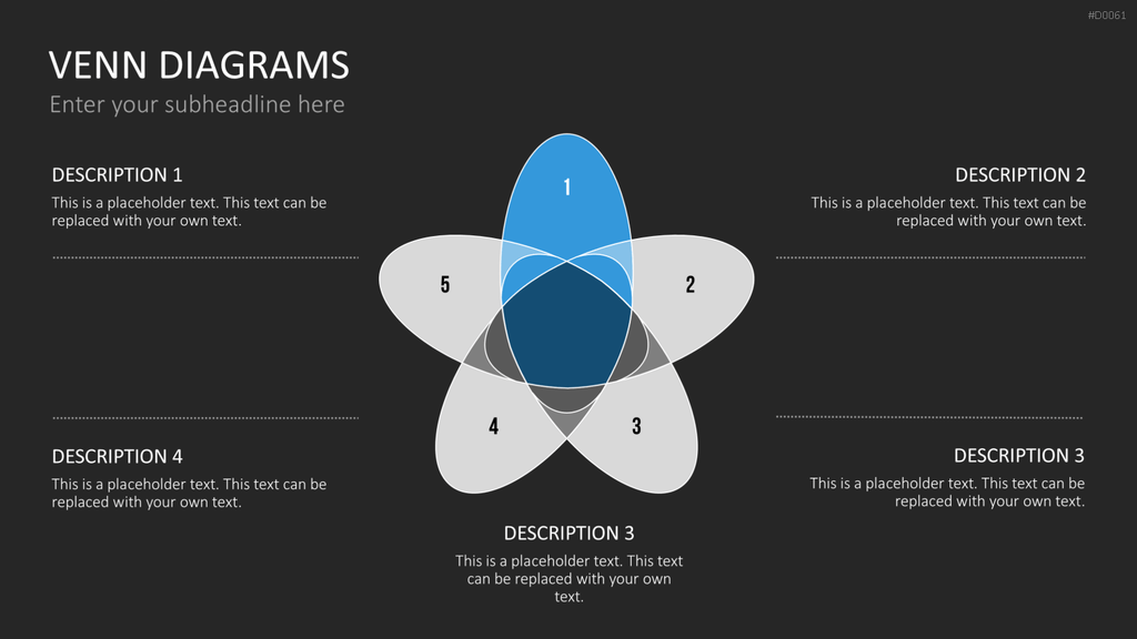Venn-Diagramme PowerPoint-Vorlage
