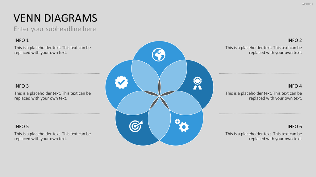 Venn-Diagramme PowerPoint-Vorlage