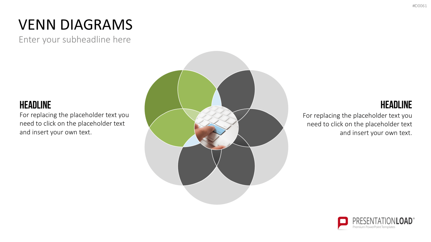Venn-Diagramme PowerPoint-Vorlage