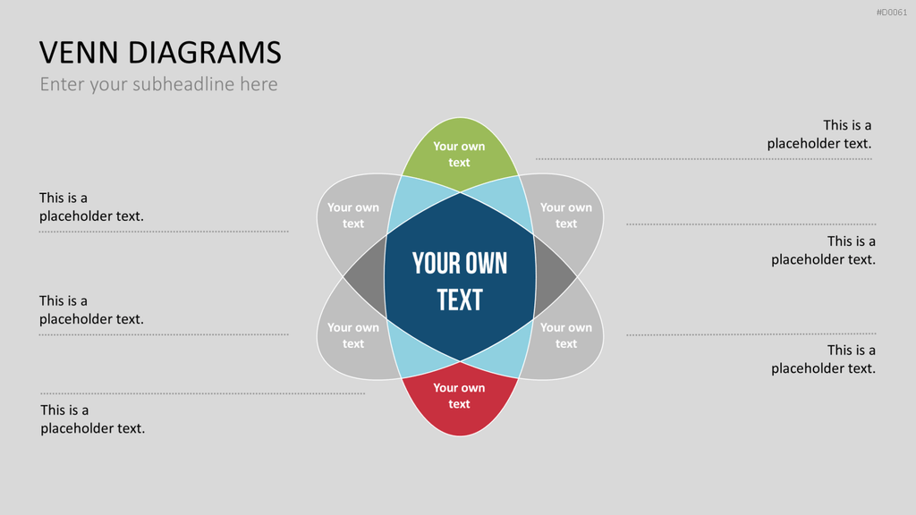 Venn-Diagramme PowerPoint-Vorlage