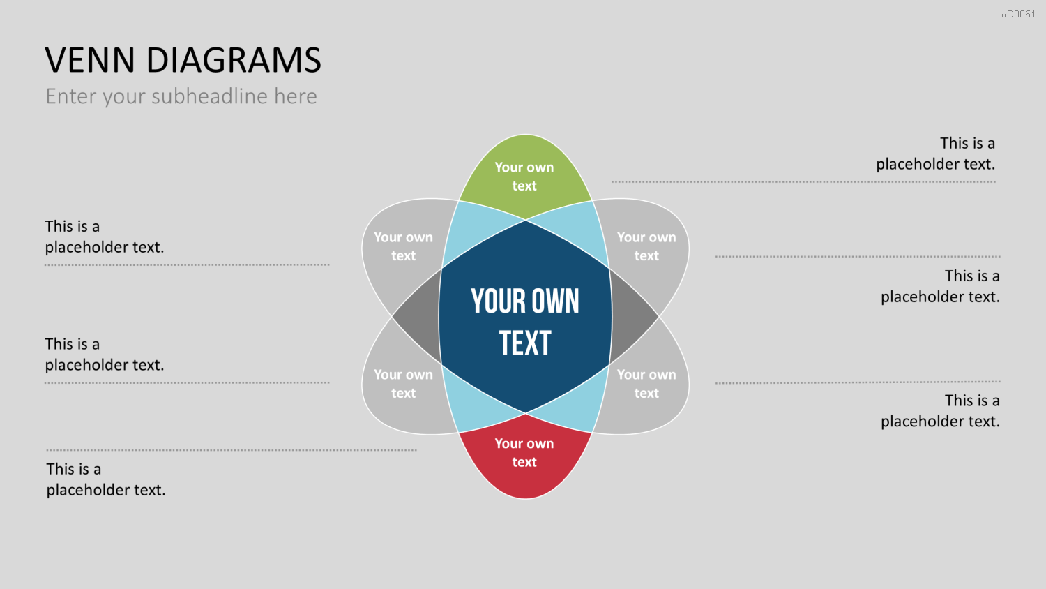 Venn-Diagramme PowerPoint-Vorlage