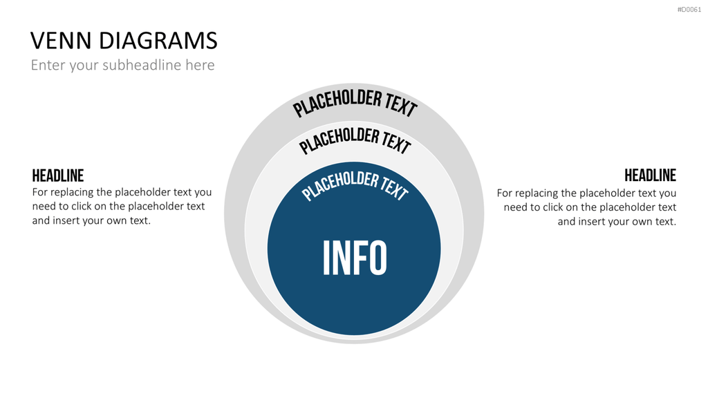 Venn-Diagramme PowerPoint-Vorlage