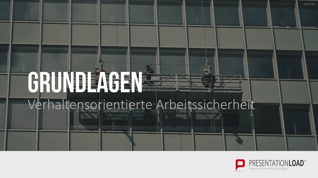 Verhaltensorientierte Arbeitssicherheit PowerPoint-Vorlage