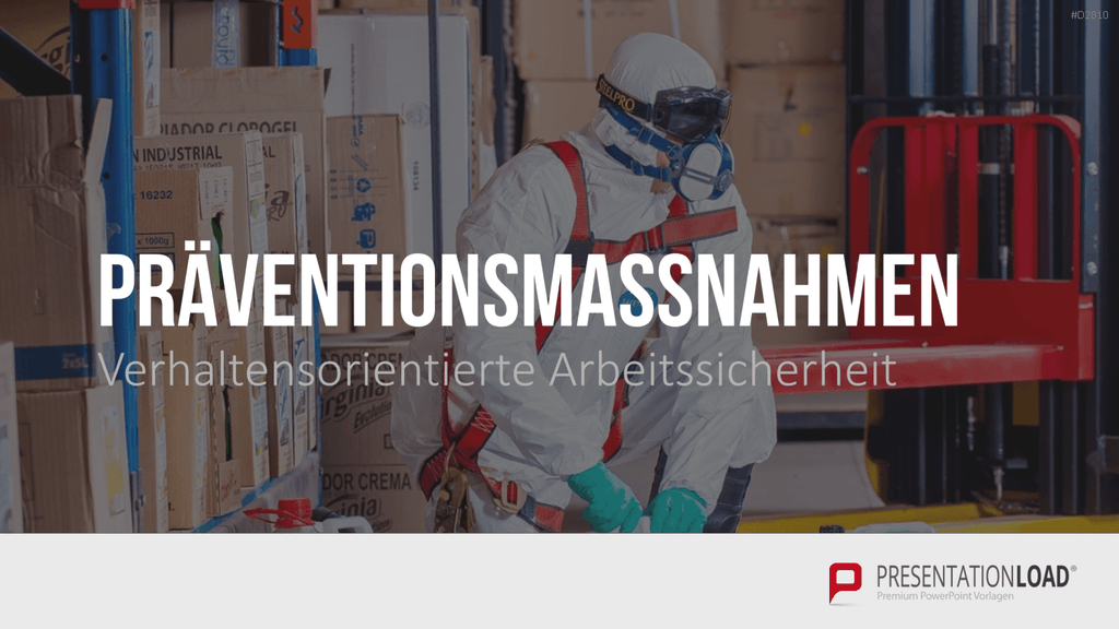 Verhaltensorientierte Arbeitssicherheit PowerPoint-Vorlage