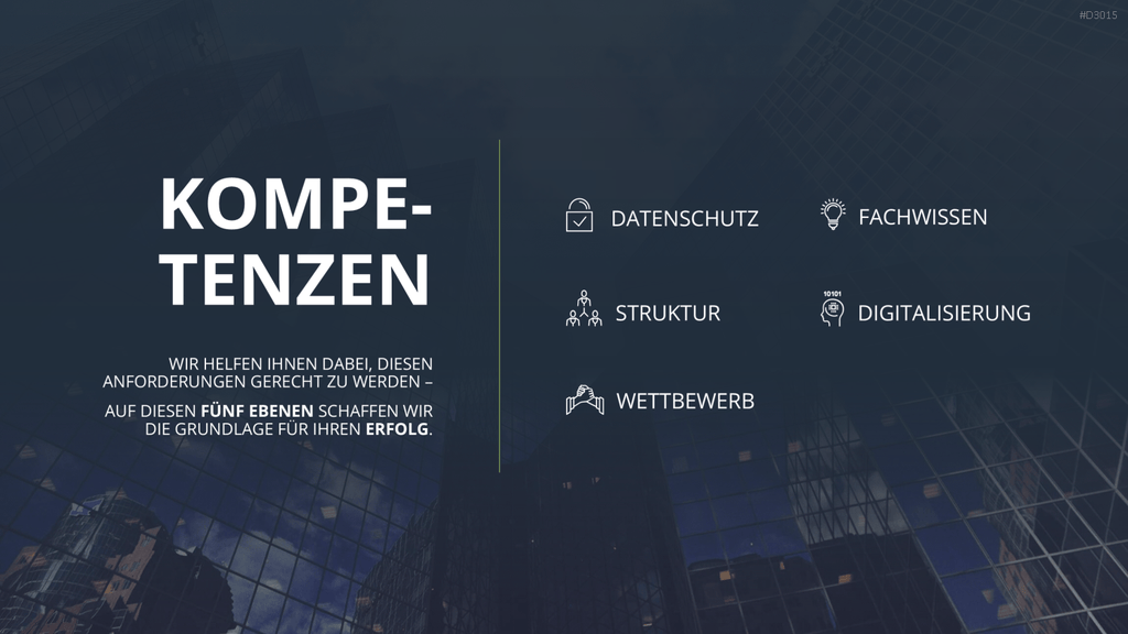 Vertriebspräsentation Consulting PowerPoint-Vorlage
