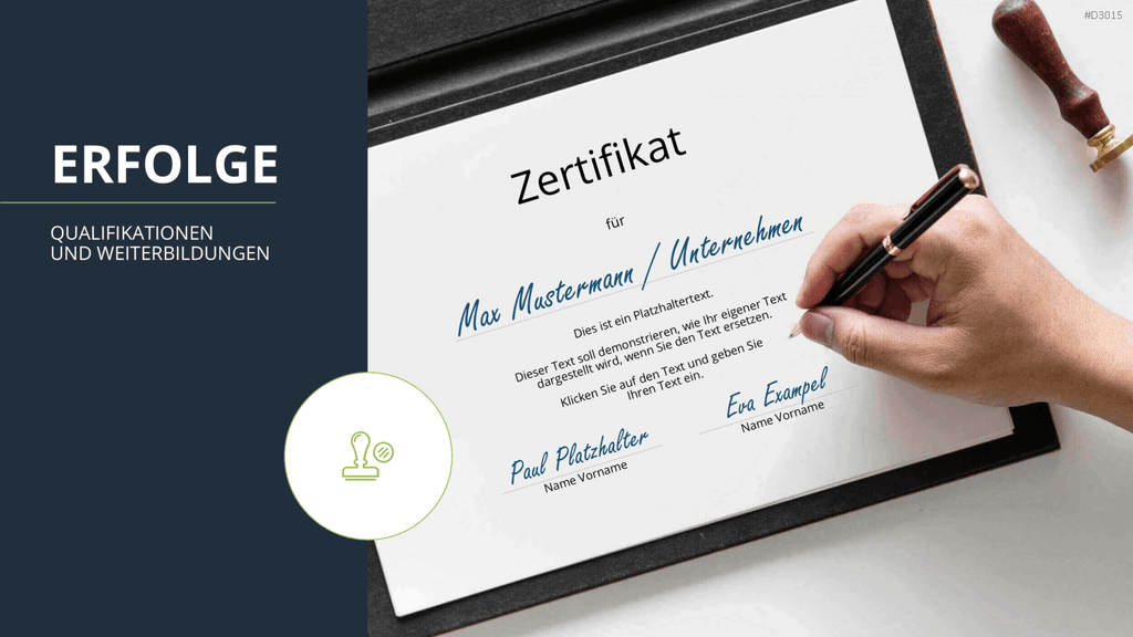 Vertriebspräsentation Consulting PowerPoint-Vorlage