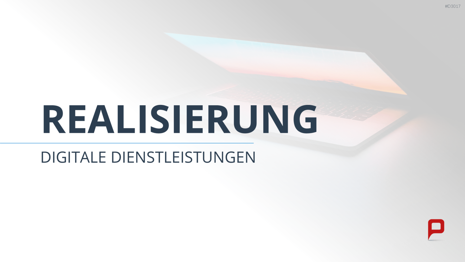 Vertriebspräsentation Digitale Dienstleistung PowerPoint-Vorlage