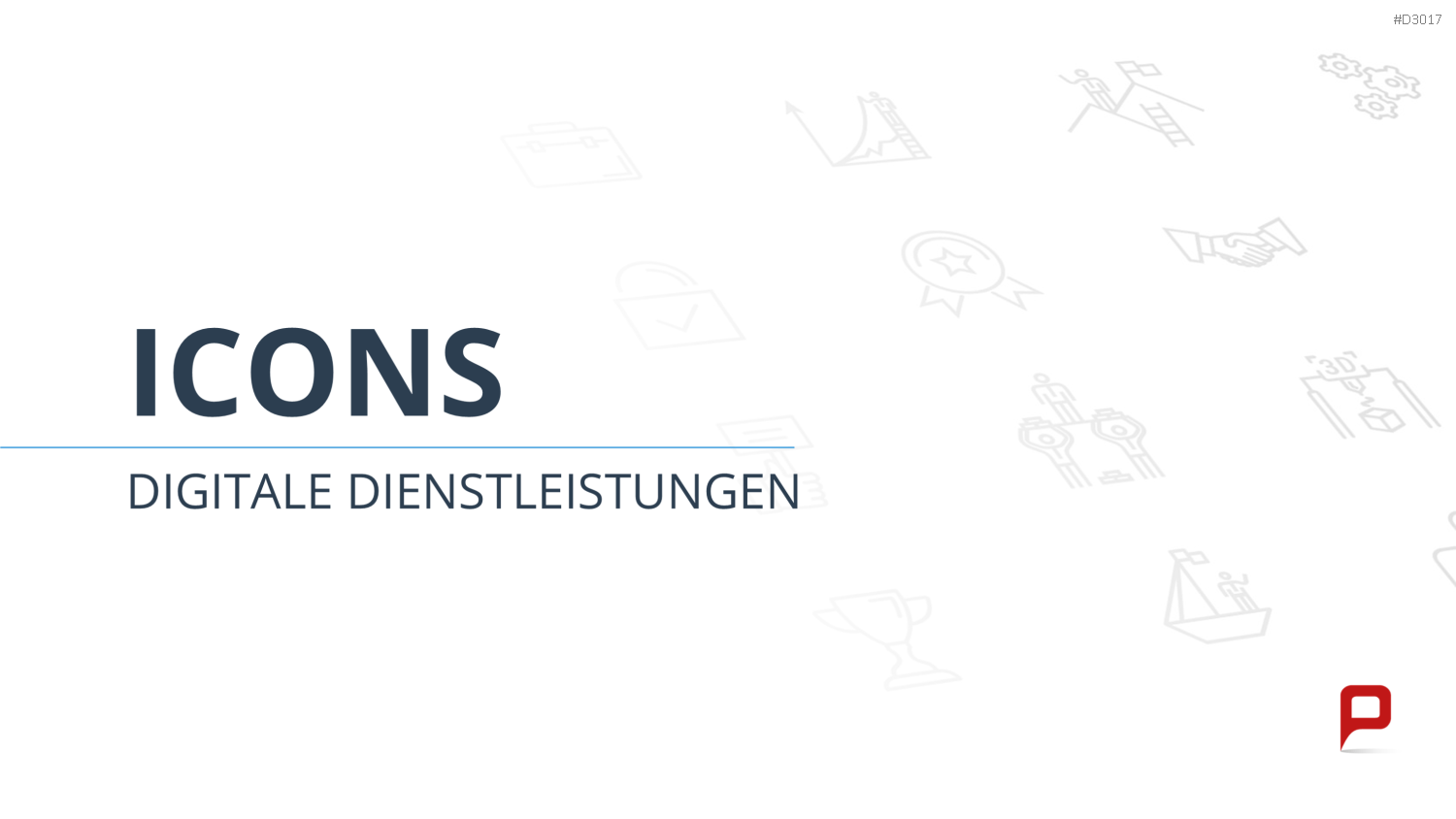 Vertriebspräsentation Digitale Dienstleistung PowerPoint-Vorlage