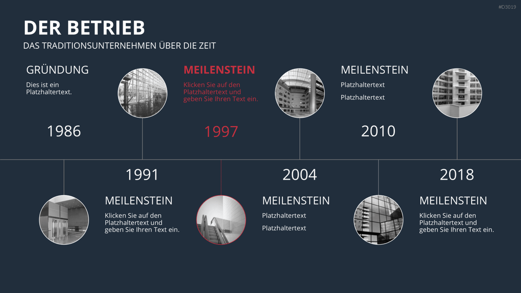 Vertriebspräsentation Handwerk PowerPoint-Vorlage