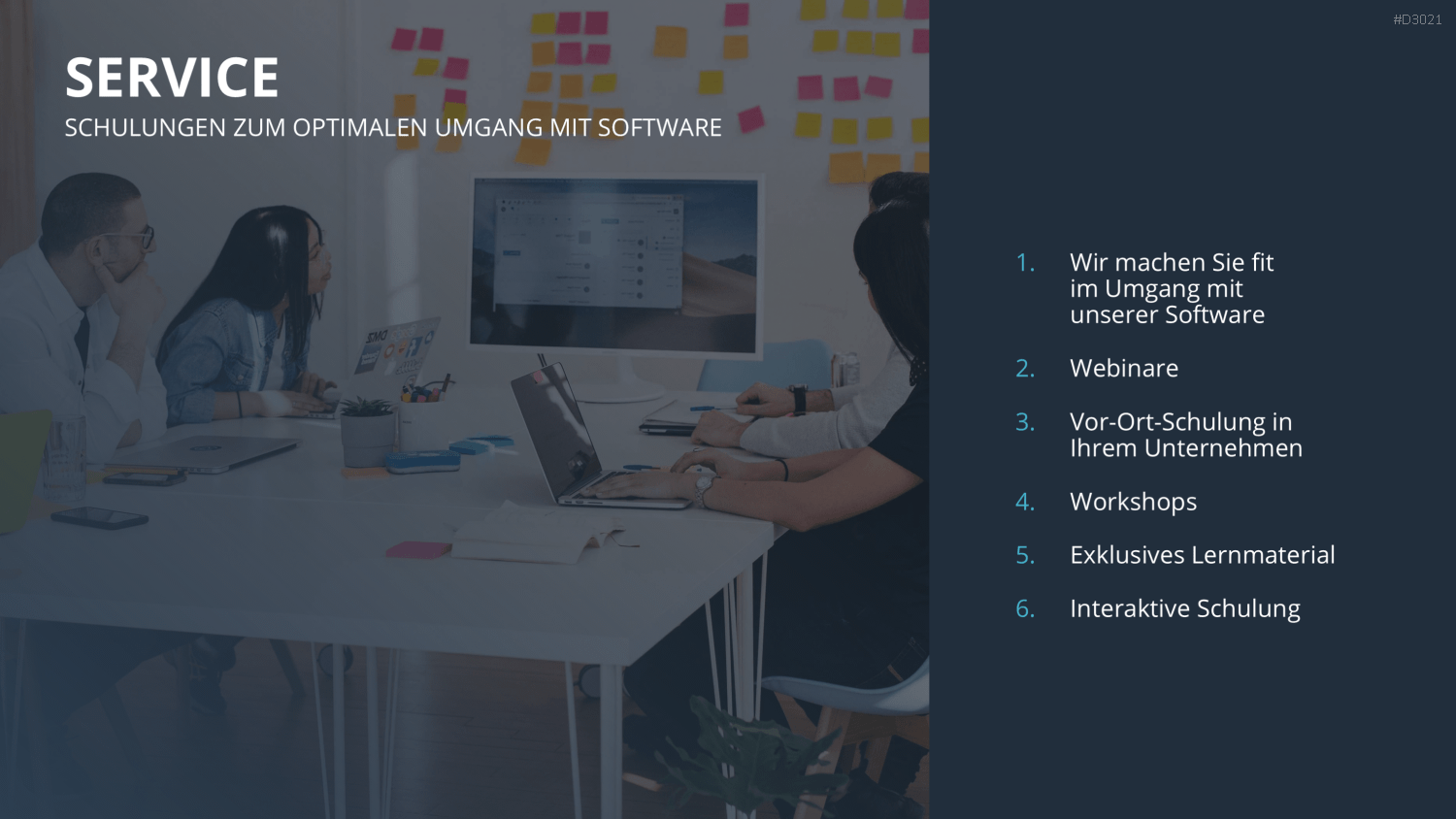 Vertriebspräsentation Software PowerPoint-Vorlage