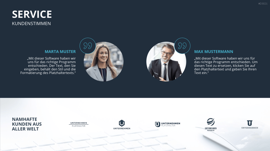 Vertriebspräsentation Software PowerPoint-Vorlage