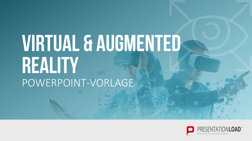 Virtual & Augmented Reality PowerPoint-Vorlage