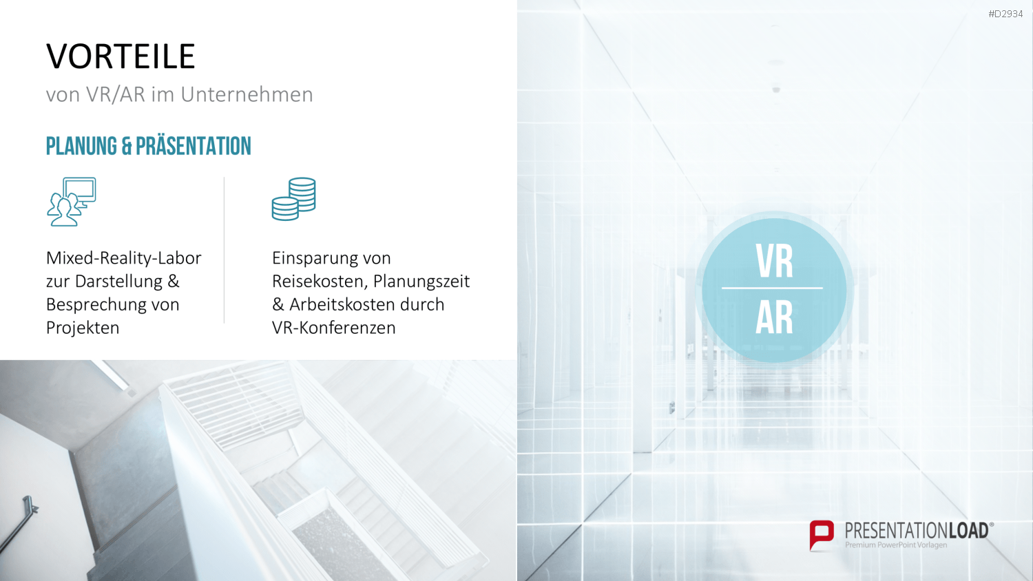 Virtual & Augmented Reality PowerPoint-Vorlage