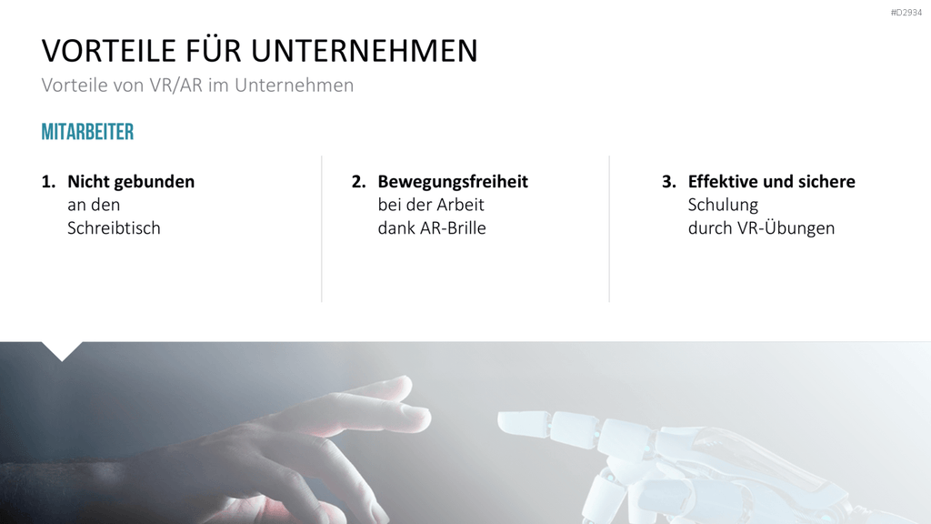 Virtual & Augmented Reality PowerPoint-Vorlage