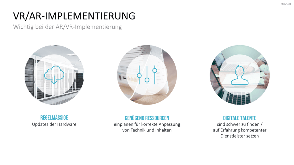 Virtual & Augmented Reality PowerPoint-Vorlage
