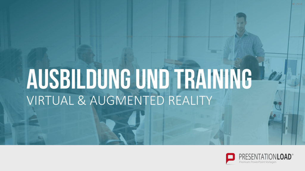 Virtual & Augmented Reality PowerPoint-Vorlage