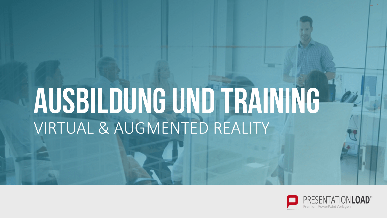Virtual & Augmented Reality PowerPoint-Vorlage