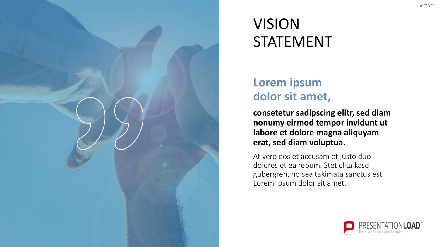 Vision, Mission, Werte-Bundle PowerPoint-Vorlage
