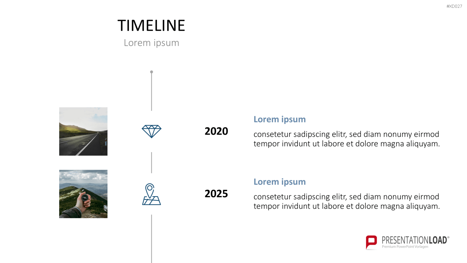 Vision, Mission, Werte-Bundle PowerPoint-Vorlage