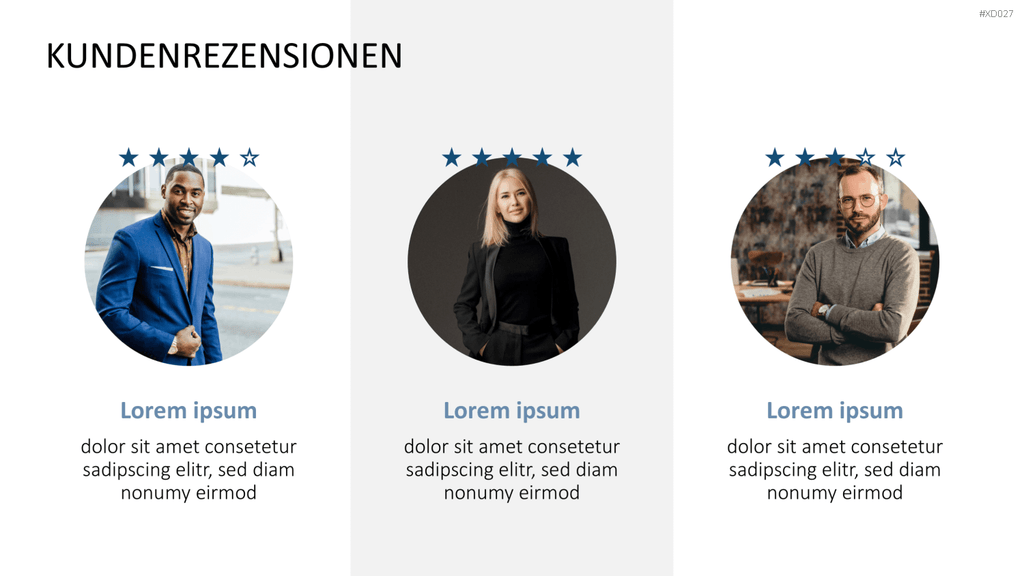 Vision, Mission, Werte-Bundle PowerPoint-Vorlage