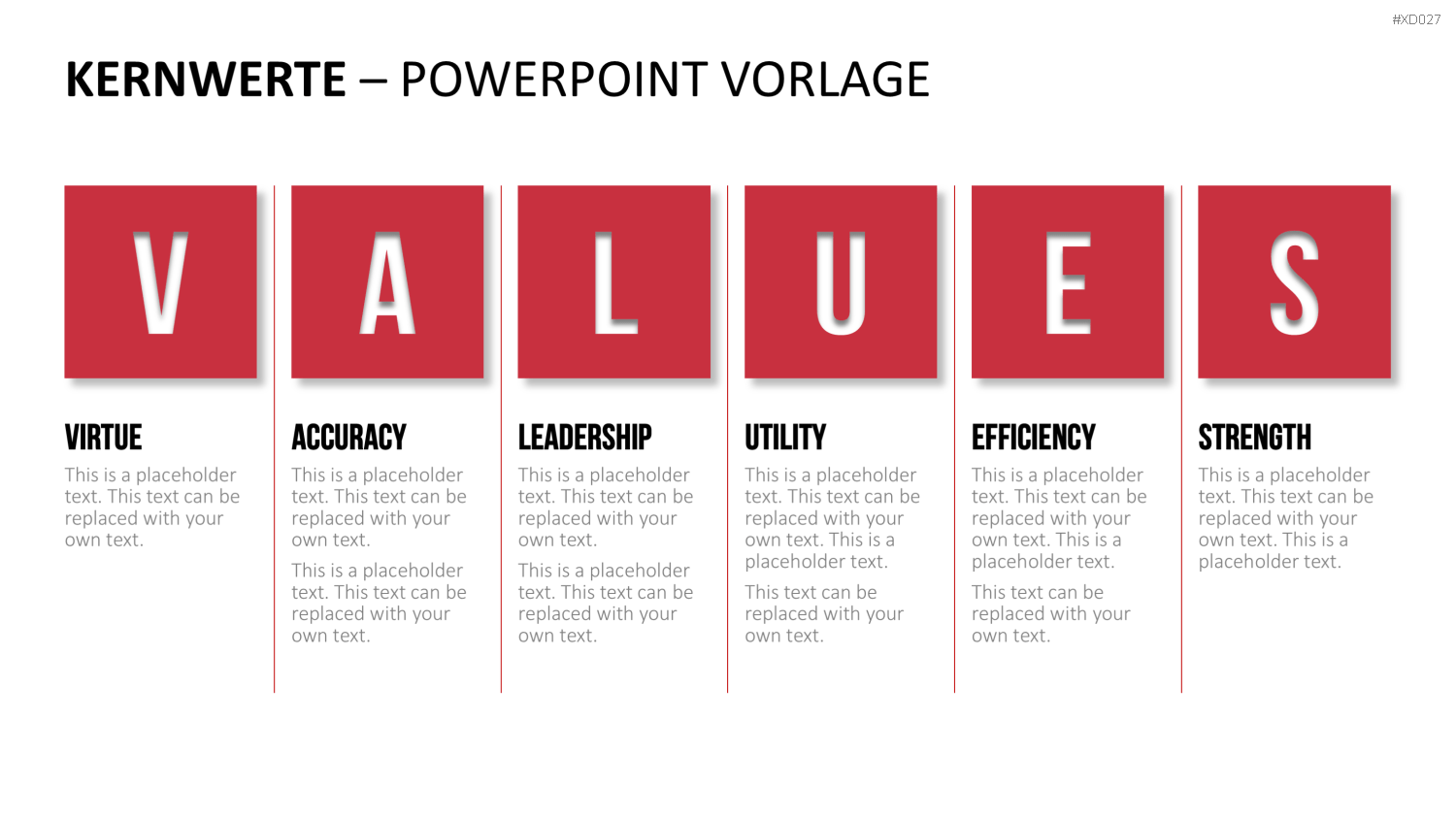 Vision, Mission, Werte-Bundle PowerPoint-Vorlage