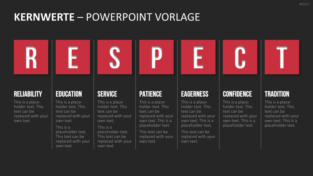 Vision, Mission, Werte-Bundle PowerPoint-Vorlage