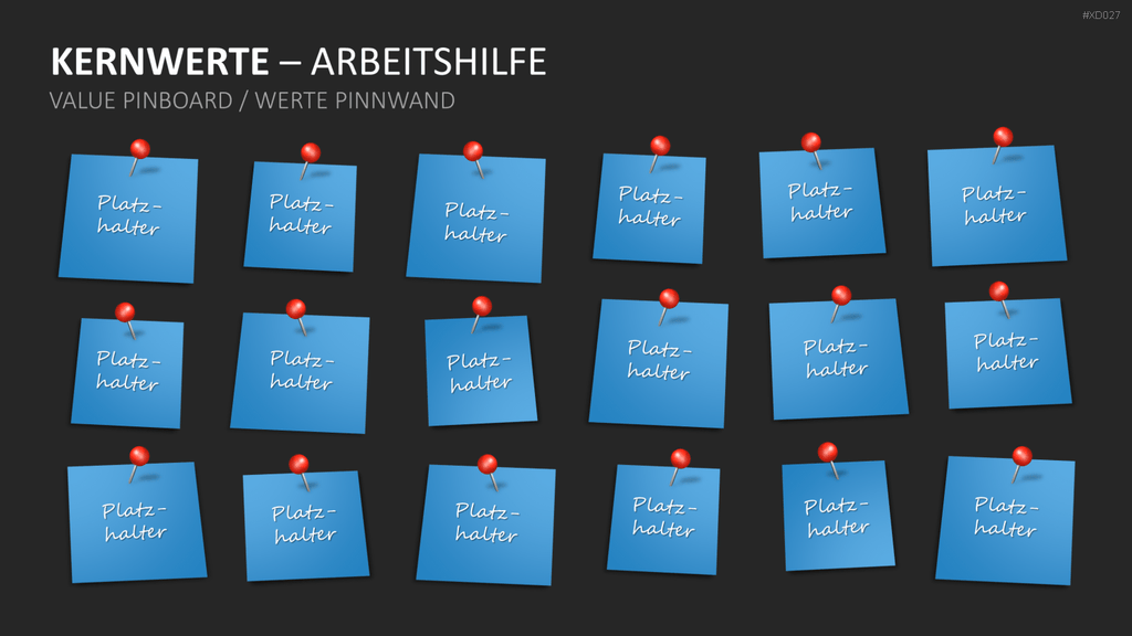 Vision, Mission, Werte-Bundle PowerPoint-Vorlage