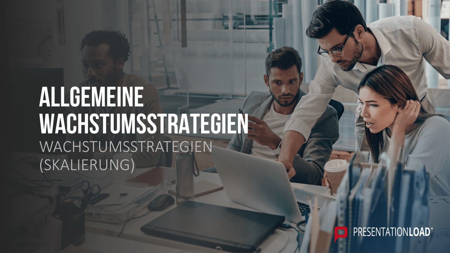 Wachstumsstrategien (Skalierung) PowerPoint-Vorlage