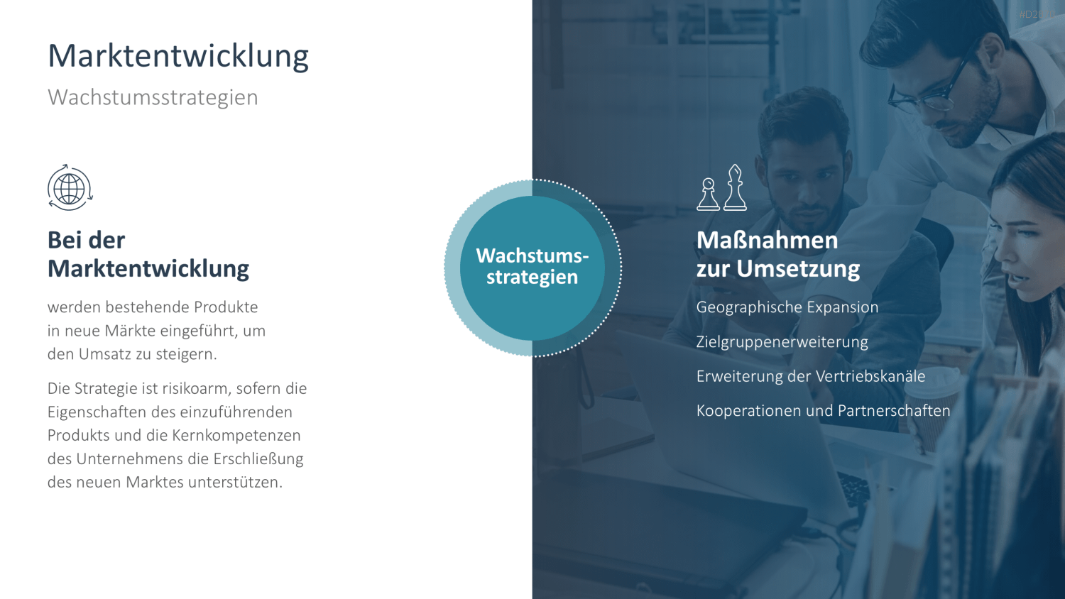 Wachstumsstrategien (Skalierung) PowerPoint-Vorlage
