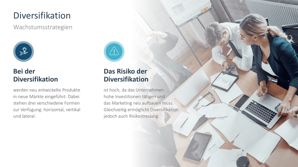 Wachstumsstrategien (Skalierung) PowerPoint-Vorlage