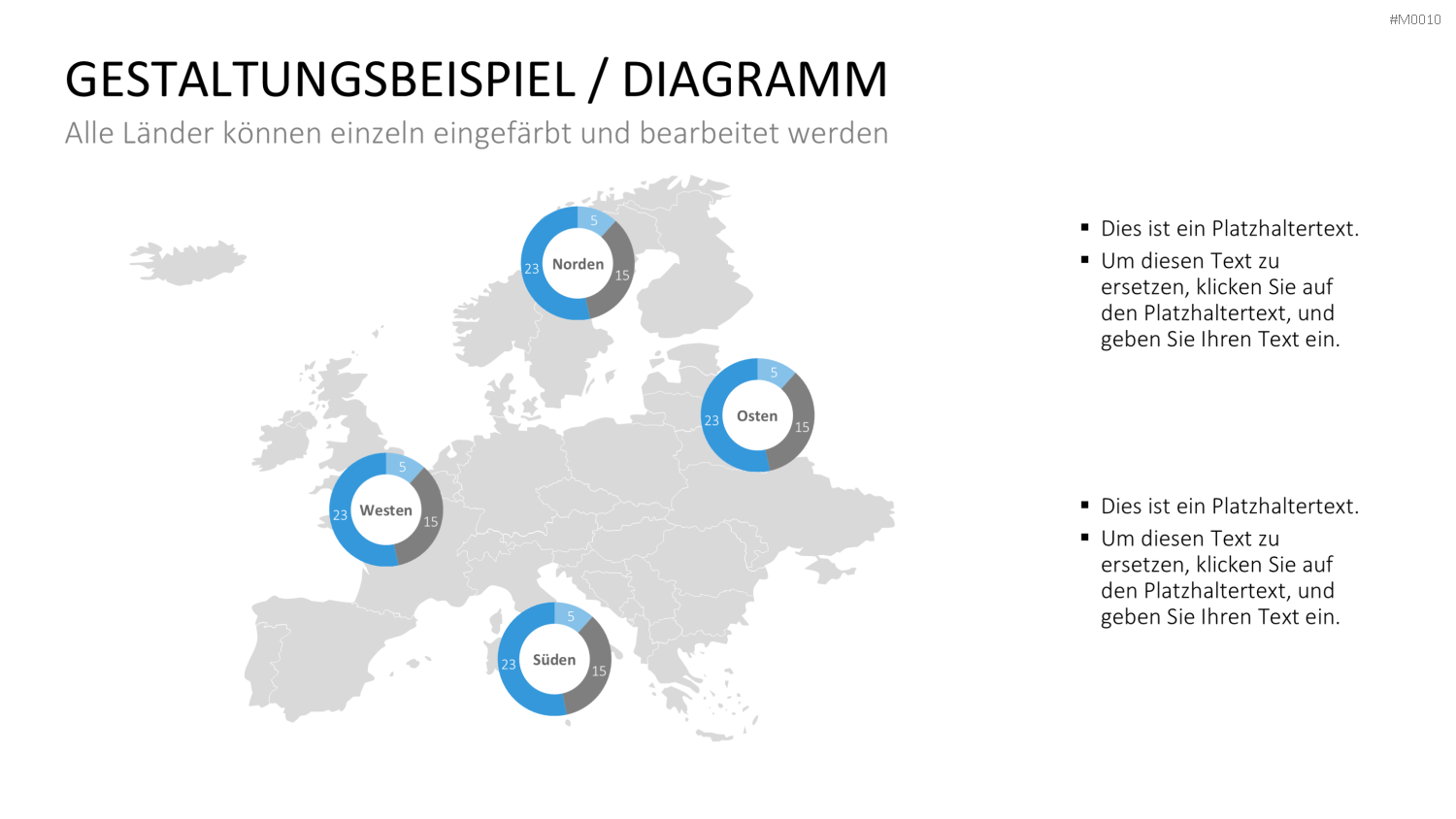 Weltkarte PowerPoint-Vorlage
