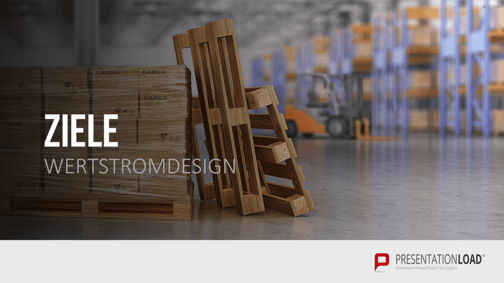 Wertstromdesign PowerPoint-Vorlage