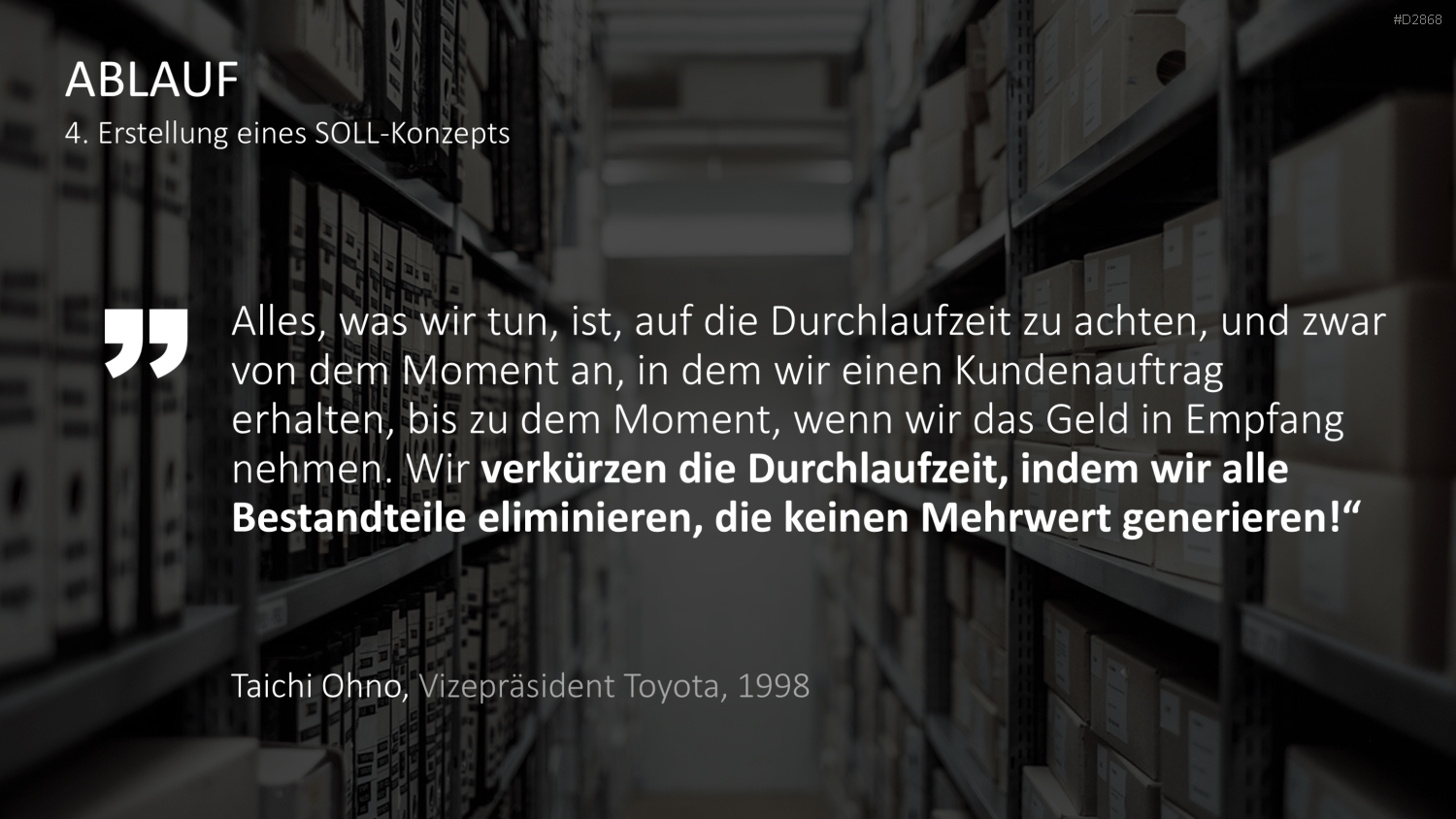 Wertstromdesign PowerPoint-Vorlage