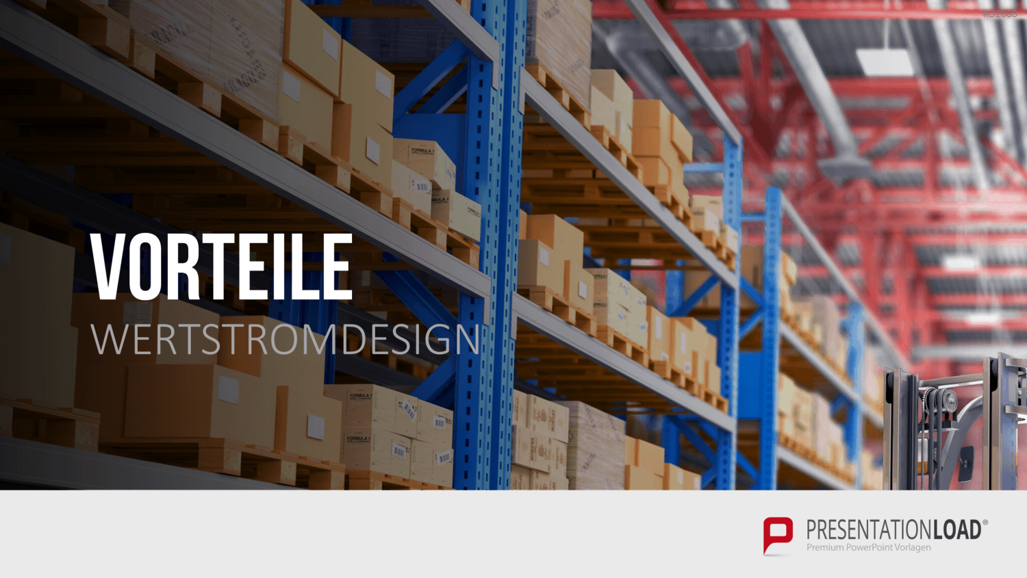 Wertstromdesign PowerPoint-Vorlage