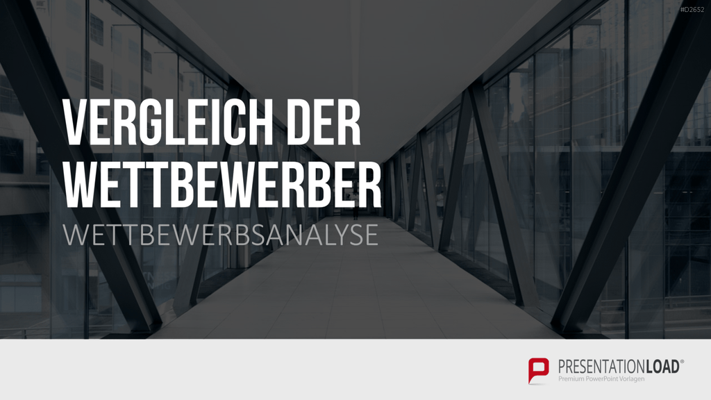 Wettbewerbsanalyse PowerPoint-Vorlage