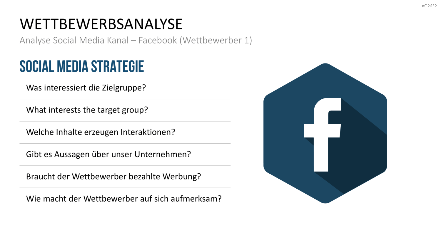 Wettbewerbsanalyse PowerPoint-Vorlage