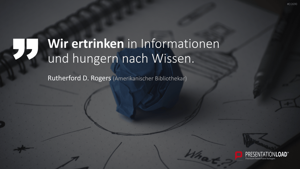 Wissensmanagement PowerPoint-Vorlage