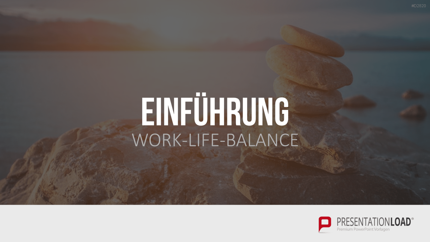 Work-Life-Balance PowerPoint-Vorlage