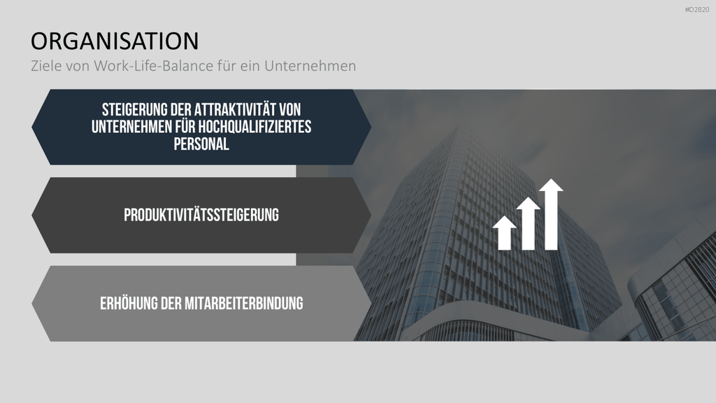 Work-Life-Balance PowerPoint-Vorlage