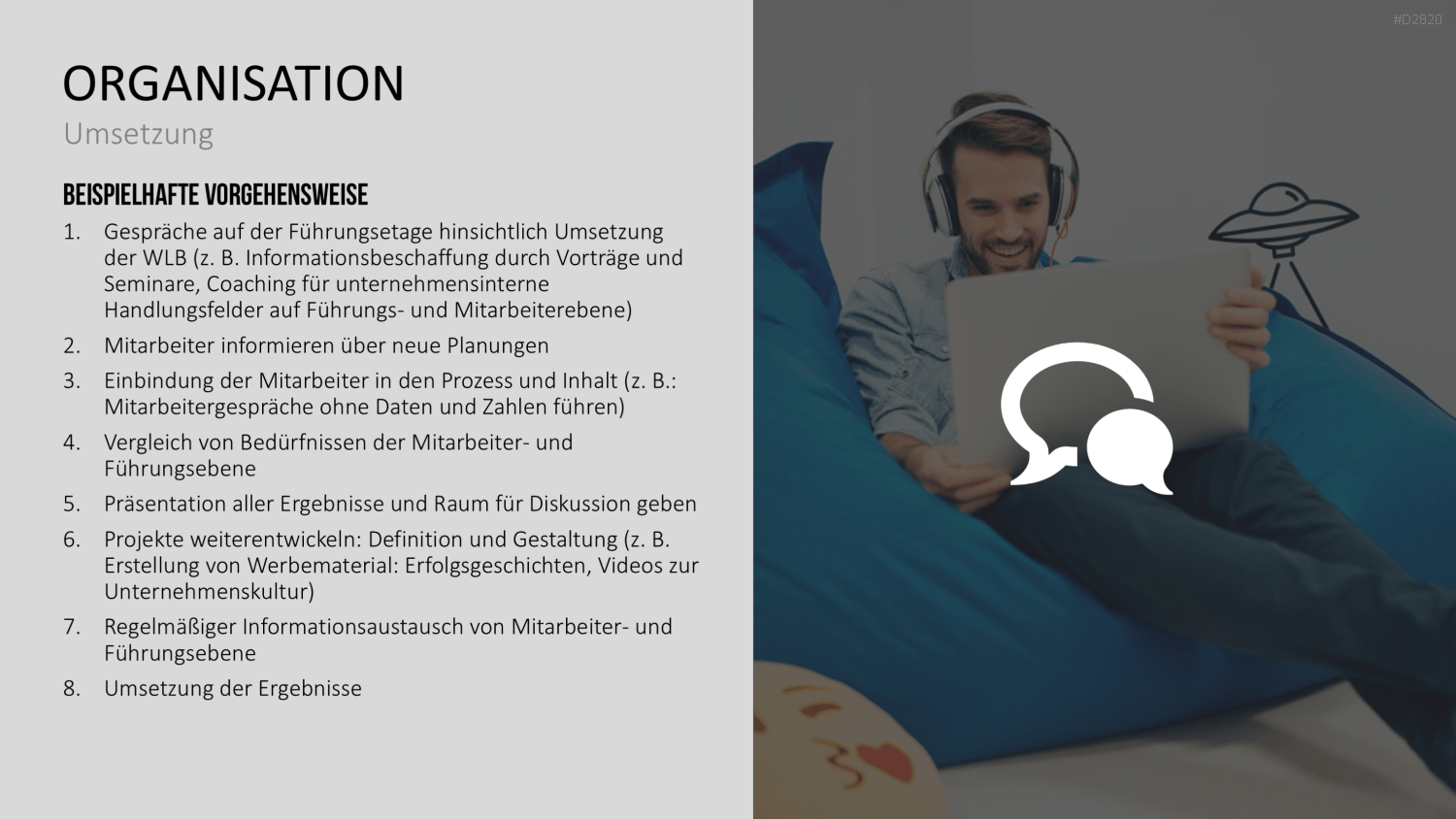 Work-Life-Balance PowerPoint-Vorlage