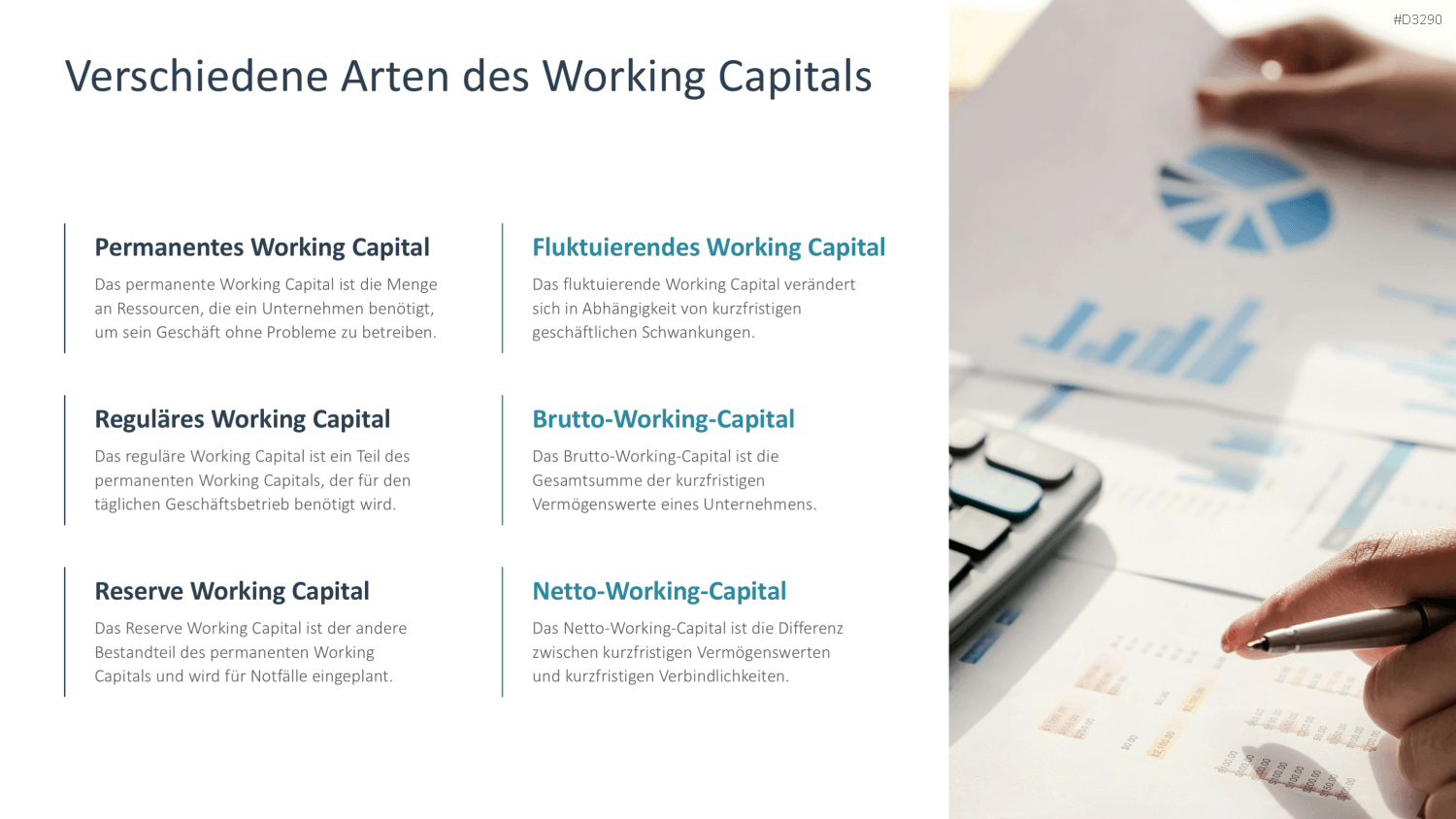 Working Capital Management PowerPoint-Vorlage
